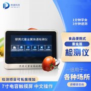 為什么要使用食品重金屬檢測儀？